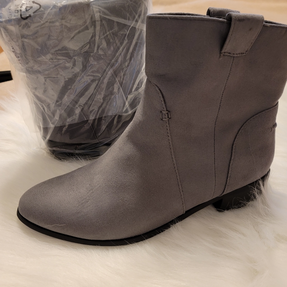 Grey Booties